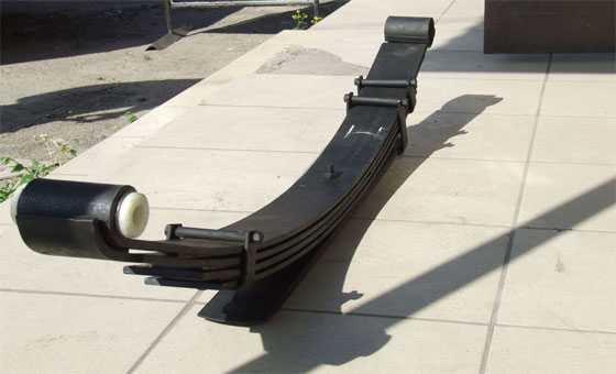 Автомобильная рессора на основе базальтового волокна